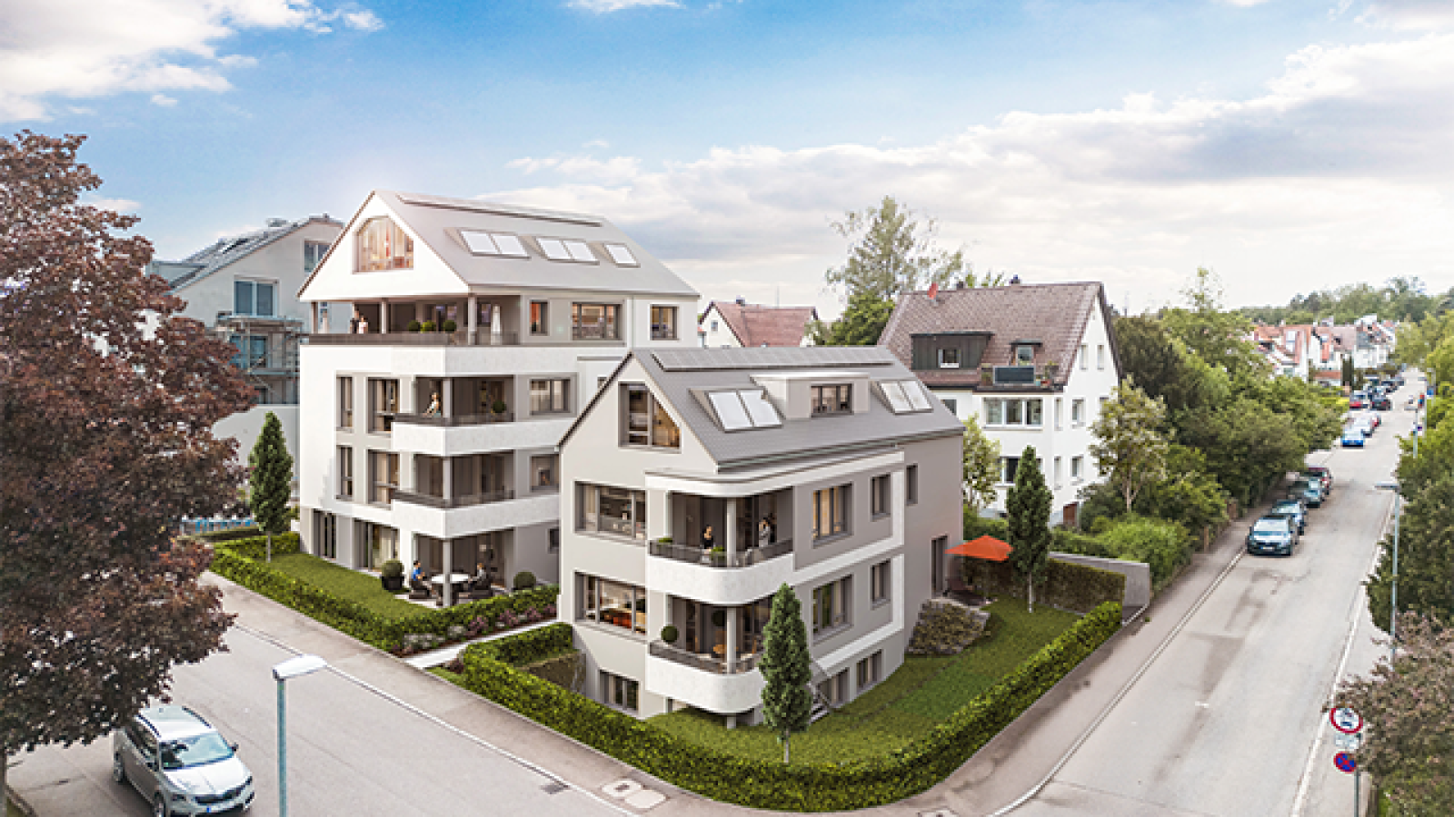 Stuttgart- Sillenbuch, 6- und 2-Familienhaus