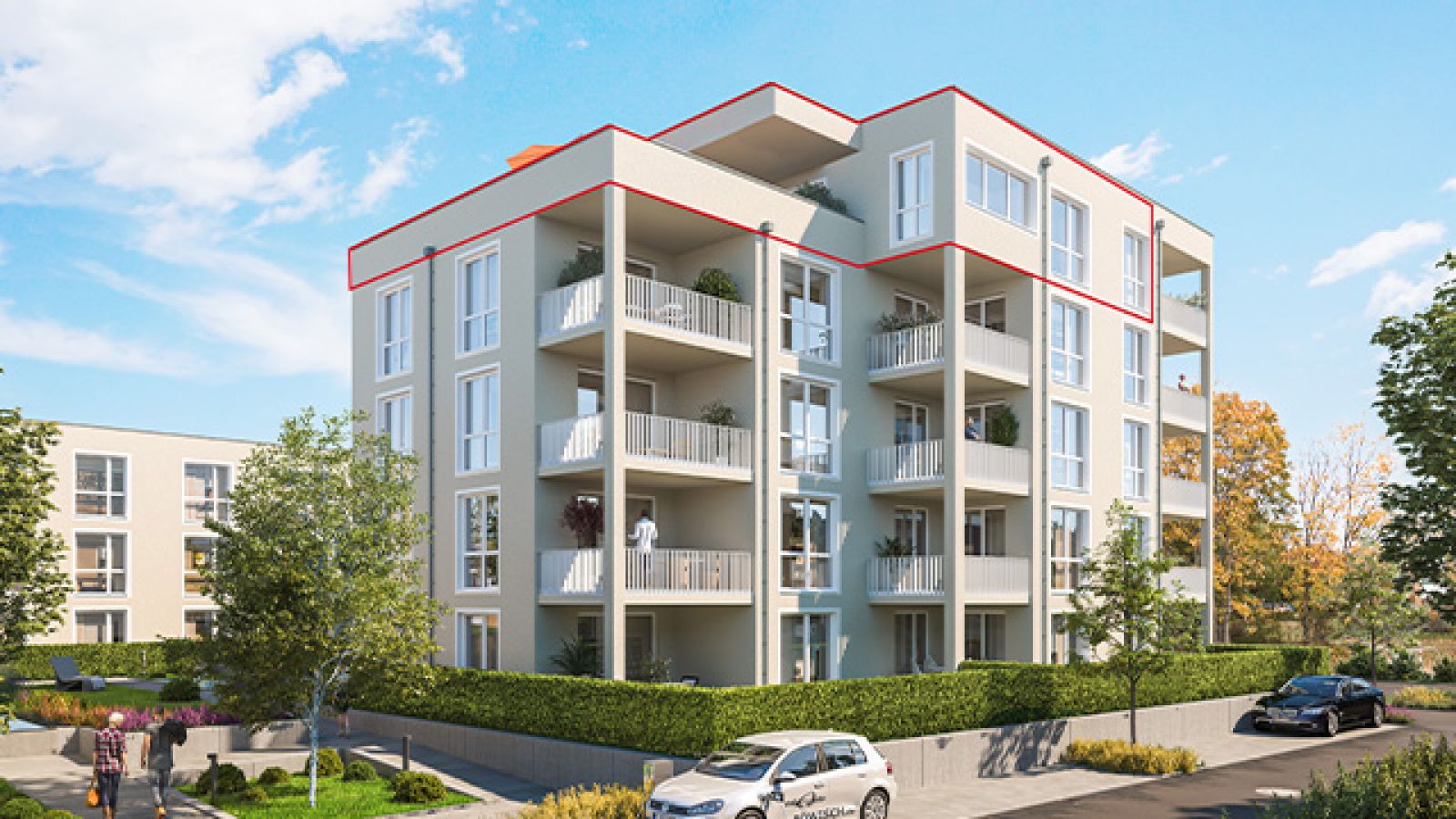 Einzigartige Penthousewohnung zum Kauf